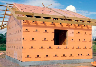пример использования пеноплэкса для утепления стен и крыши